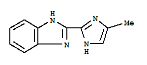 Benzimidazole, 2-(4-methylimidazol-2-yl)-(8ci) Structure,23419-11-6Structure