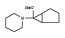 (9ci)-1-(6-甲氧基双环[3.1.0]-6-己基)-哌啶结构式_235095-46-2结构式