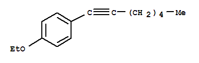 Benzene, 1-ethoxy-4-(1-heptynyl)-(9ci) Structure,235791-31-8Structure