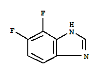 6,7-二氟苯并咪唑结构式_236736-21-3结构式