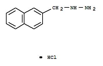 1-((Naphthalen-6-yl)methyl)hydrazine dihydrochloride Structure,237064-45-8Structure