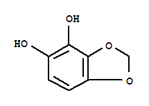 1,3-Benzodioxole-4,5-diol Structure,23780-63-4Structure