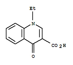 1-Ethyl-4-oxo-1,4-dihydroquinoline-3-carboxylic acid Structure,23789-88-0Structure