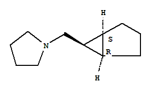 endo-(8ci)-1-(双环[3.1.0]-6-六甲基)-吡咯烷结构式_23809-48-5结构式