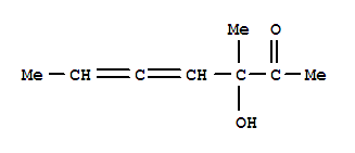 4,5-Heptadien-2-one, 3-hydroxy-3-methyl-(9ci) Structure,238736-22-6Structure