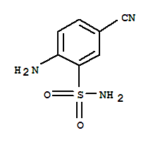 (9ci)-2-氨基-5-氰基-苯磺酰胺结构式_240139-71-3结构式