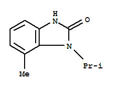 2H-benzimidazol-2-one,1,3-dihydro-7-methyl-1-(1-methylethyl)-(9ci) Structure,240143-40-2Structure