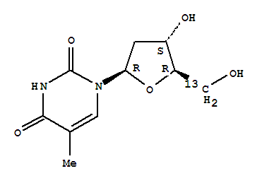 Thymidine-5’-13c Structure,240407-53-8Structure