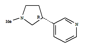 (9CI)-3-[(3R)-1-甲基-3-吡咯烷]-吡啶结构式_240423-89-6结构式