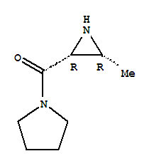 rel-(9ci)-1-[[(2r,3r)-3-甲基-2-氮丙啶yl]羰基]-吡咯烷结构式_240805-37-2结构式