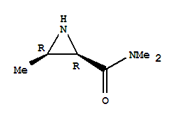 (2r,3r)-rel-(9ci)-n,n,3-三甲基-2-氮丙啶羧酰胺结构式_240805-41-8结构式