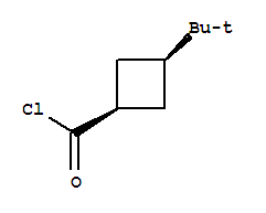顺式-(8ci)-3-叔丁基-环丁烷羰酰氯结构式_24165-52-4结构式