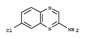 7-氯-2-喹噁啉胺结构式_2427-70-5结构式