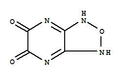 [1,2,5]Oxadiazolo[3,4-b]pyrazine-5,6(1h,3h)-dione(9ci) Structure,24294-89-1Structure