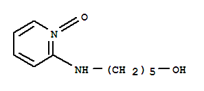 (9ci)-5-[(1-氧化物-2-吡啶)氨基]-1-戊醇结构式_243640-99-5结构式