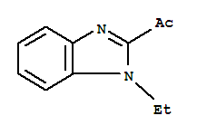 Ethanone, 1-(1-ethyl-1h-benzimidazol-2-yl)-(9ci) Structure,243668-26-0Structure