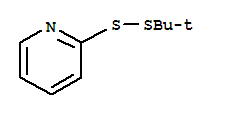 Pyridine,2-[(1,1-dimethylethyl)dithio]-(9ci) Structure,24367-44-0Structure