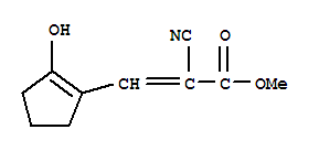 (9ci)-2-氰基-3-(2-羟基-1-环戊烯-1-基)-2-丙酸甲酯结构式_243988-73-0结构式