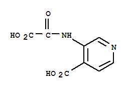 (9ci)-3-[(羧基羰基)氨基]-4-吡啶羧酸结构式_243989-97-1结构式