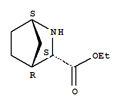 (1r,3r,4s)-rel-(9ci)-2-氮杂双环[2.2.1]庚烷-3-羧酸乙酯结构式_245429-73-6结构式