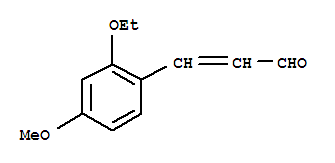 2-Propenal ,3-(2-ethoxy-4-methoxyphenyl )-(9ci) Structure,245650-60-6Structure