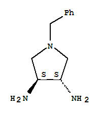 (S,s)-n-benzyl-3,4-trans-diaminopyrrolidine Structure,246149-02-0Structure