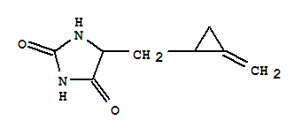 2,4-Imidazolidinedione, 5-[(methylenecyclopropyl)methyl]-(9ci) Structure,246181-09-9Structure