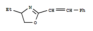 Oxazole, 4-ethyl-4,5-dihydro-2-(2-phenylethenyl)-(9ci) Structure,246240-63-1Structure