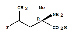 (2r)-(9ci)-2-氨基-4-氟-2-甲基-4-戊烯酸结构式_247122-88-9结构式