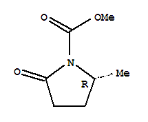 (2r)-(9ci)-2-甲基-5-氧代-1-吡咯烷羧酸甲酯结构式_247233-47-2结构式