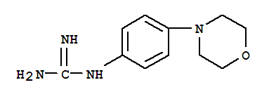 1-(4-吗啉苯基)胍结构式_247234-41-9结构式