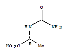 D-alanine, n-(aminocarbonyl)-(9ci) Structure,24809-90-3Structure