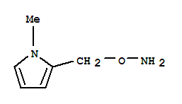 (9ci)-2-[(氨基氧基)甲基]-1-甲基-1H-吡咯结构式_248275-12-9结构式