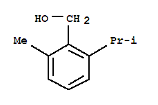 Benzenemethanol, 2-methyl-6-(1-methylethyl)-(9ci) Structure,248920-07-2Structure