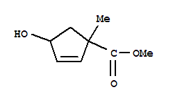 2-Cyclopentene-1-carboxylicacid,4-hydroxy-1-methyl-,methylester(9ci) Structure,249537-10-8Structure