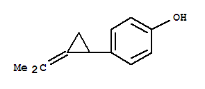 Phenol, 4-[(1-methylethylidene)cyclopropyl]-(9ci) Structure,250750-46-0Structure