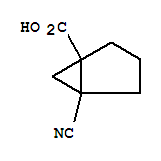 Bicyclo[3.1.0]hexane-1-carboxylic acid, 5-cyano-(8ci,9ci) Structure,25090-49-7Structure