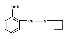 (9ci)-n-[(2-乙氧基苯基)亚甲基]-环丁胺结构式_251086-11-0结构式