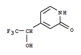 2(1H)-pyridinone, 4-(2,2,2-trifluoro-1-hydroxyethyl)-(9ci) Structure,251352-67-7Structure