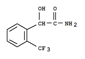 Benzeneacetamide,-alpha--hydroxy-2-(trifluoromethyl)- Structure,251366-94-6Structure