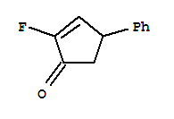 2-Cyclopenten-1-one, 2-fluoro-4-phenyl- Structure,251633-65-5Structure