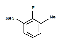 Benzene, 2-fluoro-1-methyl-3-(methylthio)-(9ci) Structure,252555-44-5Structure