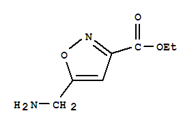 Ethyl 5-aminomethylisoxazole-3-carboxylate Structure,253196-38-2Structure