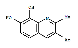 Ethanone, 1-(7,8-dihydroxy-2-methyl-3-quinolinyl)-(9ci)Structure,253432-03-0Structure Ethanone, 1-(7,8-dihydroxy-2-methyl-3-quinolinyl)-(9ci) Structure,253432-03-0Structure