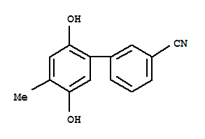 [1,1-Biphenyl]-3-carbonitrile, 2,5-dihydroxy-4-methyl- (9ci) Structure,253679-04-8Structure