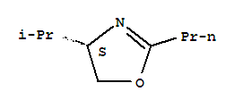 Oxazole, 4,5-dihydro-4-(1-methylethyl)-2-propyl-, (4s)-(9ci) Structure,253686-05-4Structure