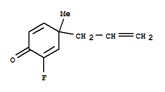 2,5-Cyclohexadien-1-one, 2-fluoro-4-methyl-4-(2-propenyl)-(9ci) Structure,25414-32-8Structure