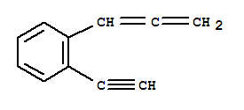 Benzene, 1-ethynyl-2-(1,2-propadienyl)-(9ci) Structure,255840-57-4Structure