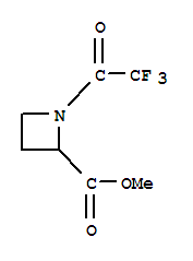 (9ci)-1-(三氟乙酰基)-2-氮杂丁烷羧酸甲酯结构式_255882-70-3结构式