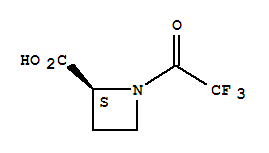 (2s)-(9ci)-1-(三氟乙酰基)-2-氮杂丁烷羧酸结构式_255882-90-7结构式